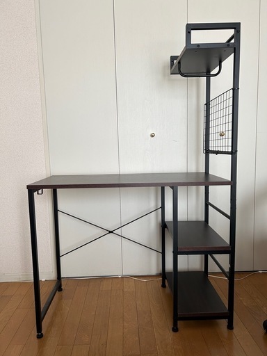 木製デスク 愛知県内引渡し限定 オフィスデスク 木製 引き出し付き 幅1000×奥行700mm ワーク