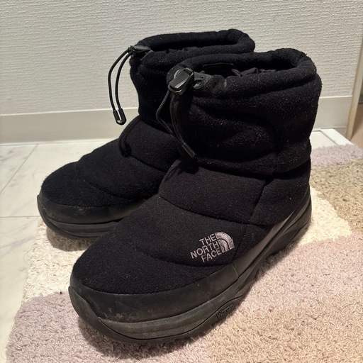 ノースフェイス ヌプシブーティー ウールVショート 黒