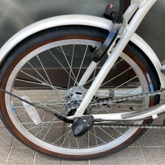 電動自転車　3455 パナソニック リルト　20インチ ホワイトの画像