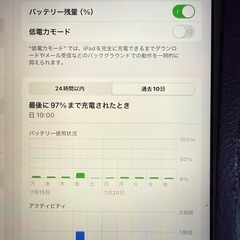 美品iPad第六世代Wi-Fiモデル128GBの画像