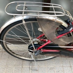 電動自転車　6849 パナソニック ビビDX 26インチ レッドの画像