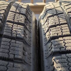 優良中古２０２３年ブリヂストン冬タイヤ工賃込み１５５／６５Ｒ１４　４本セット②の画像