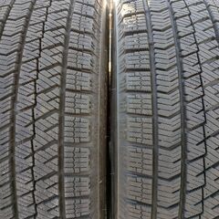 優良中古２０２３年ブリヂストン冬タイヤ工賃込み１５５／６５Ｒ１４　４本セット②の画像