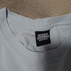□　Tシャツ　レディース　｢BROOKLYN THE BIG APPLE｣のロゴ　サイズ : M　　RODEO CROWNS WIDE BOWL　の画像