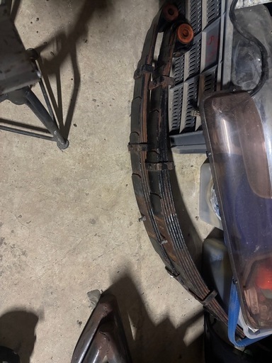 70ランクル ショート　フロントリーフ