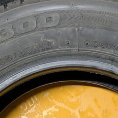 早い者勝ち２０２４年ブリヂストン冬タイヤ工賃込み１４５／８０Ｒ１２軽トラ軽バン専用　４本セットの画像