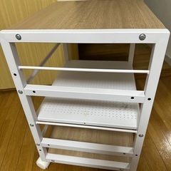 ベッドサイドラック／収納ワゴン差し上げますV の画像