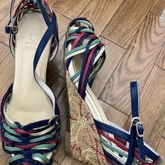 卑弥呼HIMIKO On Bleue(ヒミコ オン ブルー)サンダル  22.5㎝　　　の画像