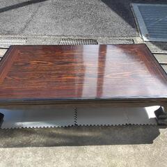 木製座卓の画像