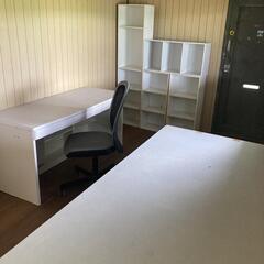 オフィス家具セット（ホワイト組合わせ）の画像