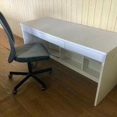オフィス家具セット（ホワイト組合わせ）の画像