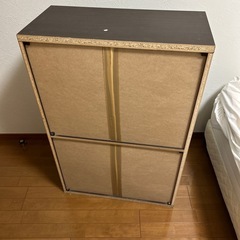 ニトリ　キャビネット　食器棚の画像