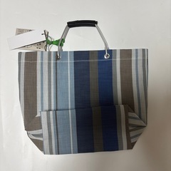 MARNI  ビニールバッグ　ストライプの画像