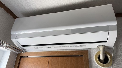 エアコン、TOSHIBA、6畳、38000円、2022年、