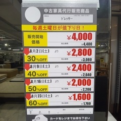 ﾄﾞﾚｯｻｰ(No:1262793)の画像