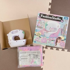 【✨新品✨】2箱セット　タカラトミー　リアルミシン ファッションスタジオ　女の子　おもちゃの画像
