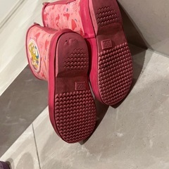 ！穴あり！　ディズニープリンセス 子供用 キッズ キッズレインブーツ 子供 ピンク 女の子 長靴 雨靴の画像