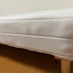 脚付きマットレス シングル(WH)の画像
