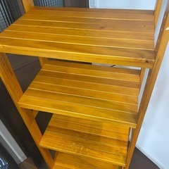 ウッドシェルフ　棚の画像