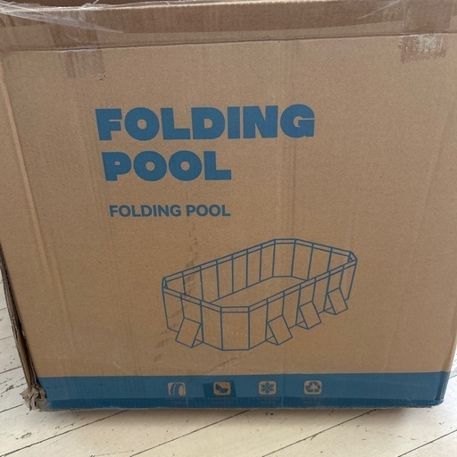 大型折りたたみプール3m！