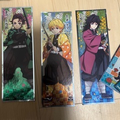 鬼滅　シールとポケットティッシュの画像
