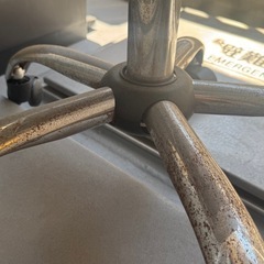 デスクチェア オフィスチェア イス 椅子 グレーの画像