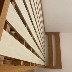 無印ベッドフレームの画像