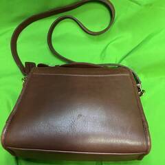 USA製 オールドコーチ COACH レザー ショルダー付き ハンドバッグ 2way 鞄 @y2の画像