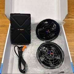 新品:空調服用ファン　爆風ですの画像