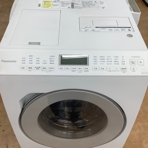 【Panasonic】ドラム式洗濯乾燥機　12kg 2022年製