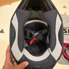 超美品‼️SHOEI ブラック Mサイズ 　オフロードヘルメットの画像