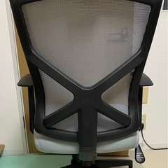 【受付終了】オフィスチェア(ヘッドレスト付、メッシュ、水色)の画像