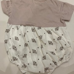 うさ耳ロンパース80cmの画像