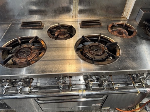 【【トップ火力】業務用ガスレンジ「TGRM‑1222」