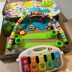 フィッシャープライス　あんよでキック！4WAYバイリンガル・ピアノジムの画像