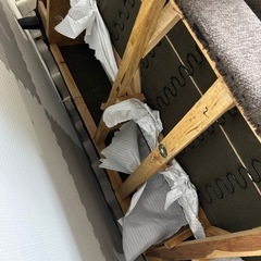 (お取引中)3人掛けソファーあげます！の画像