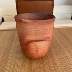 萩焼　渡辺城山造　湯呑み　陶器製の画像