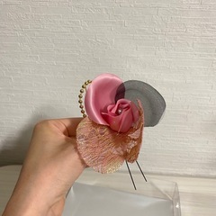 新品未使用！花髪飾り　和髪飾り ヘアアクセサリー　定価約9,000円の画像
