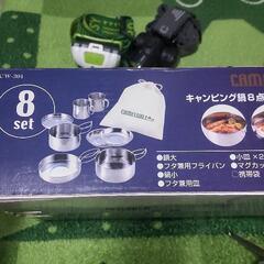 キャンプ用品です。の画像