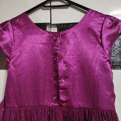 子供　ドレス　発表会　紫　美品の画像
