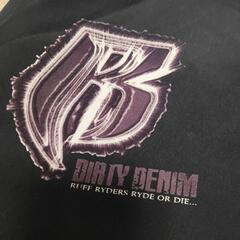 RUFF RYDERS DIRTY DENIM 総柄 シャツ　XL(LL)の画像