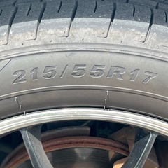 215/55/R17.XCROSSホイールタイヤセットの画像