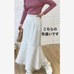【新品】1,969円 ロングスカート Lサイズの画像