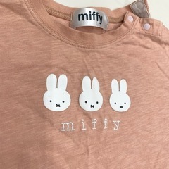 ミッフィーロンパース80の画像