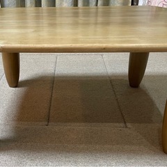 ★★★[USED品]木製ローテーブル・ちゃぶ台の画像