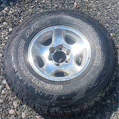 ランクル純正タイヤホイール