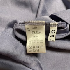 【GRL】バックリボンワンピース Lサイズの画像