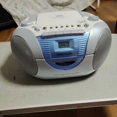 WINTECH CD・カセットプレーヤー AM/FMラジオの画像