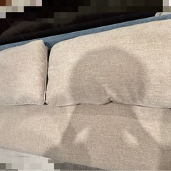 モダンデザイン ソファ+オットマンの画像
