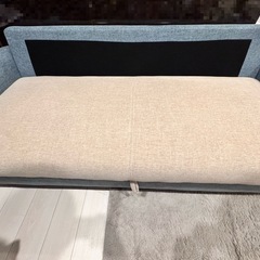 モダンデザイン ソファ+オットマンの画像